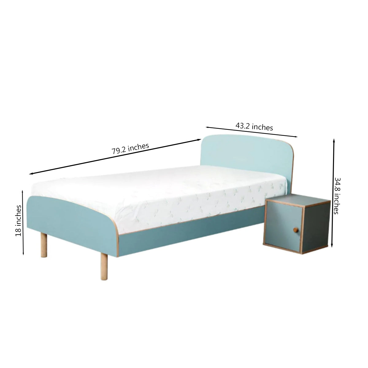 Leo Single Size Bed