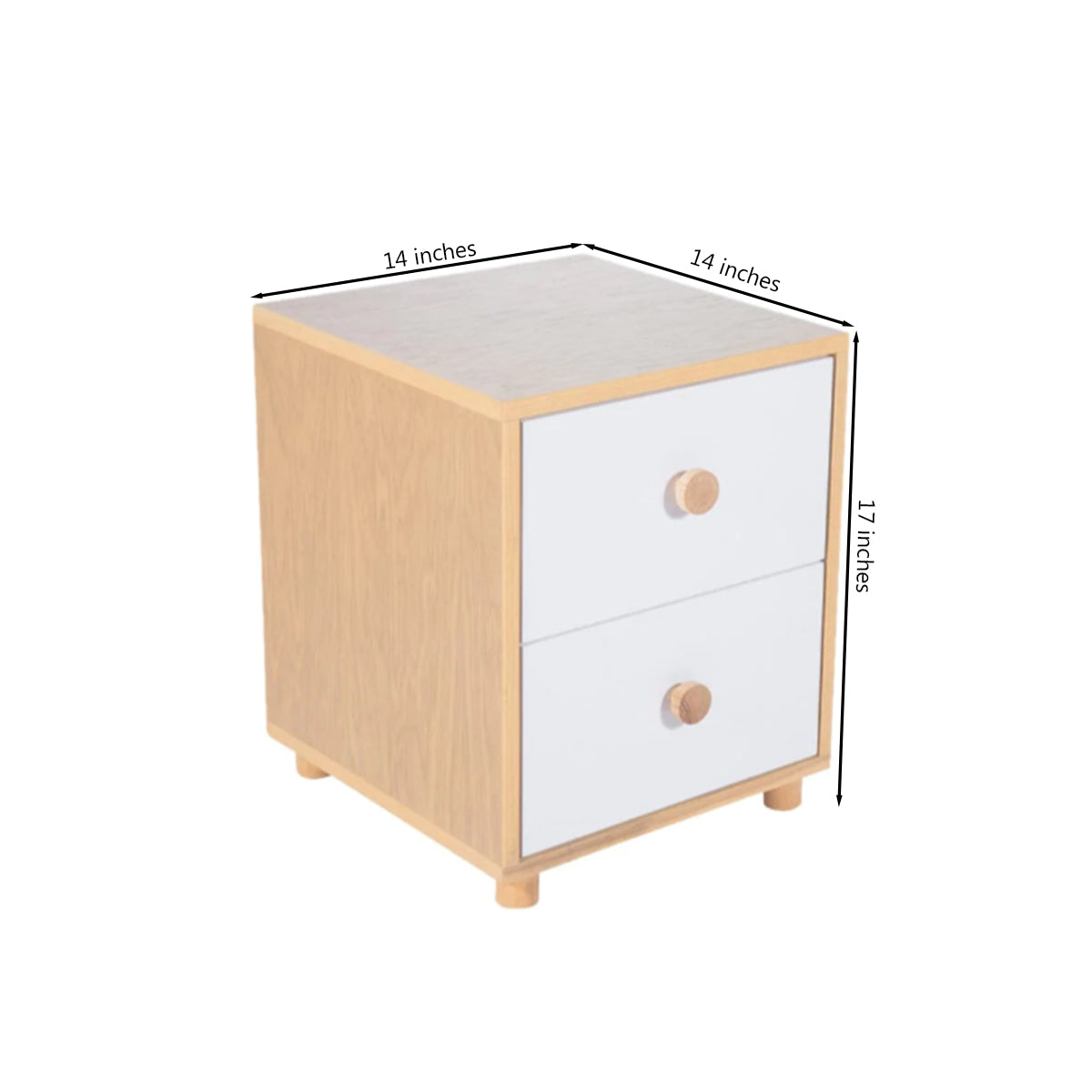 Marigold Side Table - White