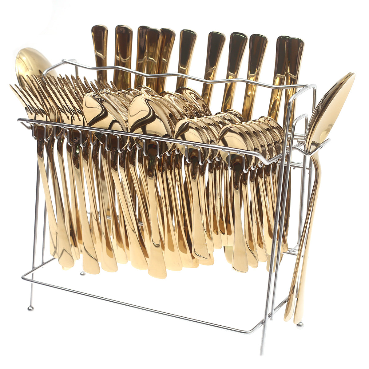 53PCS CUTLERY/KNIFE SILKY GOLD NK20226G