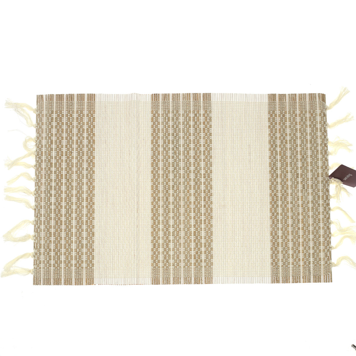 Multi Gold Single Bamboo Placemat 13x19