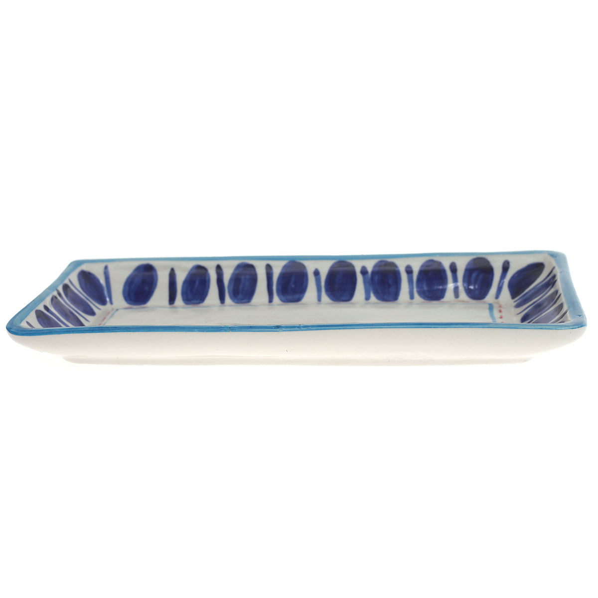 Rectangle Dish Medium Blue Pottery