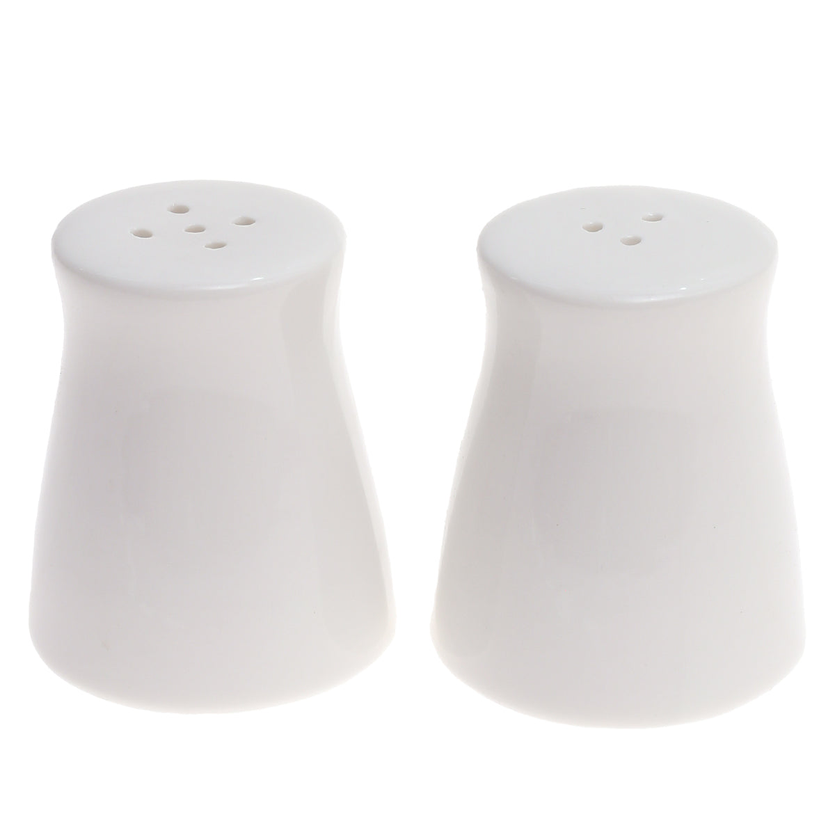 Salt & Pepper Shaker Set Ð Symphony White Ceramic (2 Pcs)