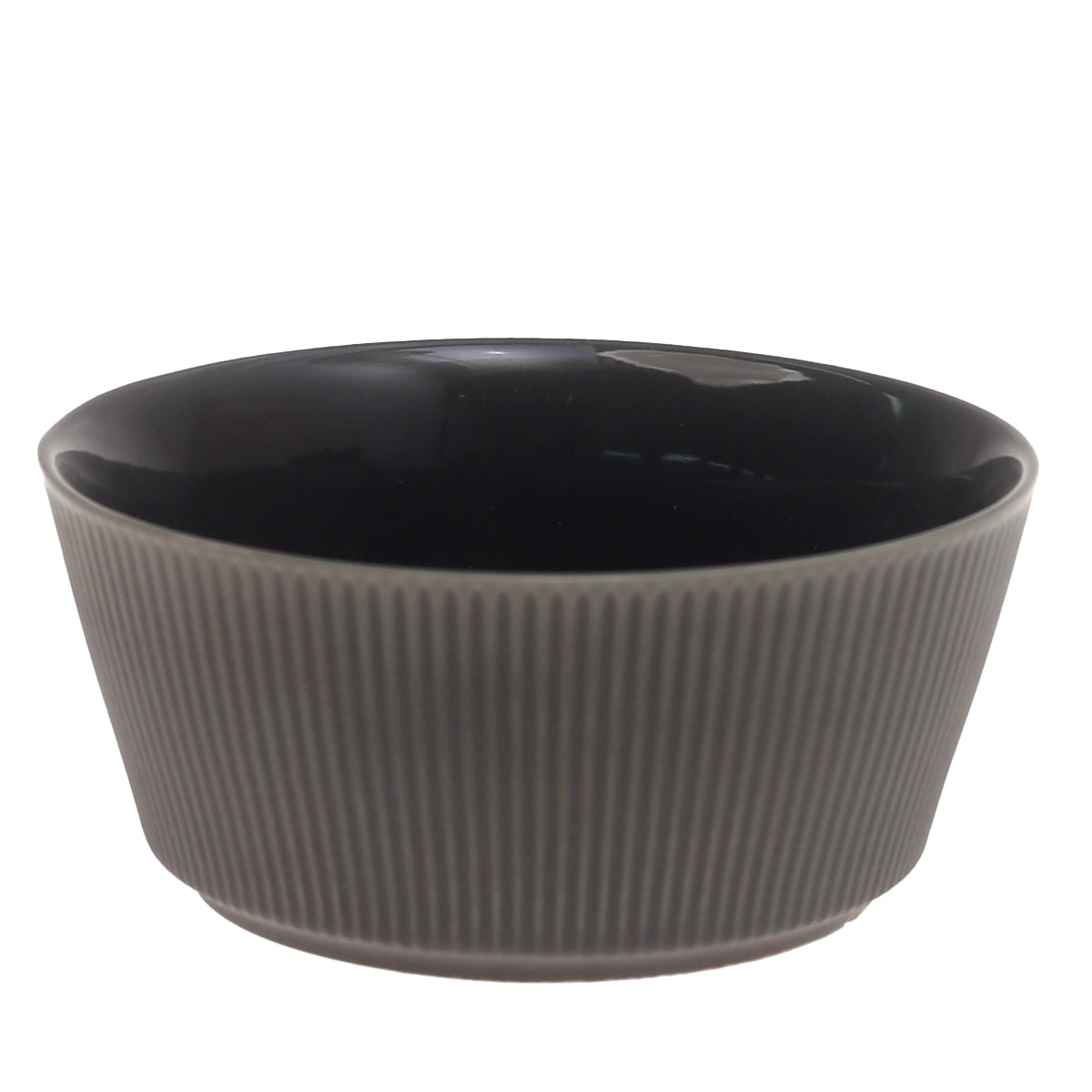 Textured Ceramic Bowl 580ml Ð Black or White | Everyday Tableware