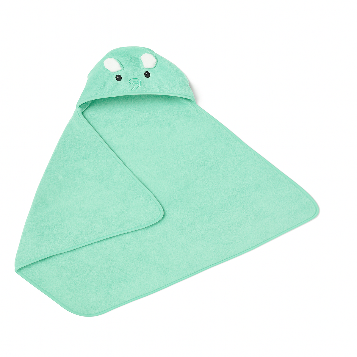Kids Hooded Bath Towel Ð Soft & Absorbent Animal Face Wrap