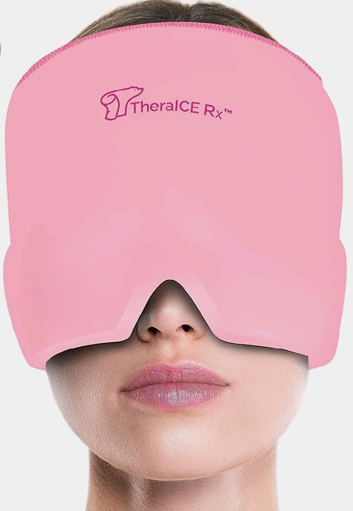 Migraine Relief Gel Cap – Hot & Cold Therapy for Headaches, Sinus & Eye Puffiness