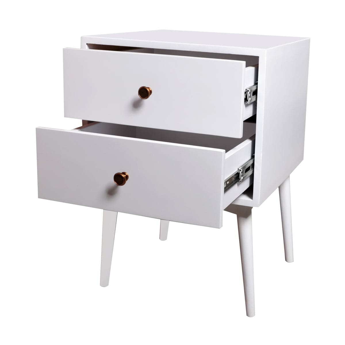 Ethereal Queen Bed with side table