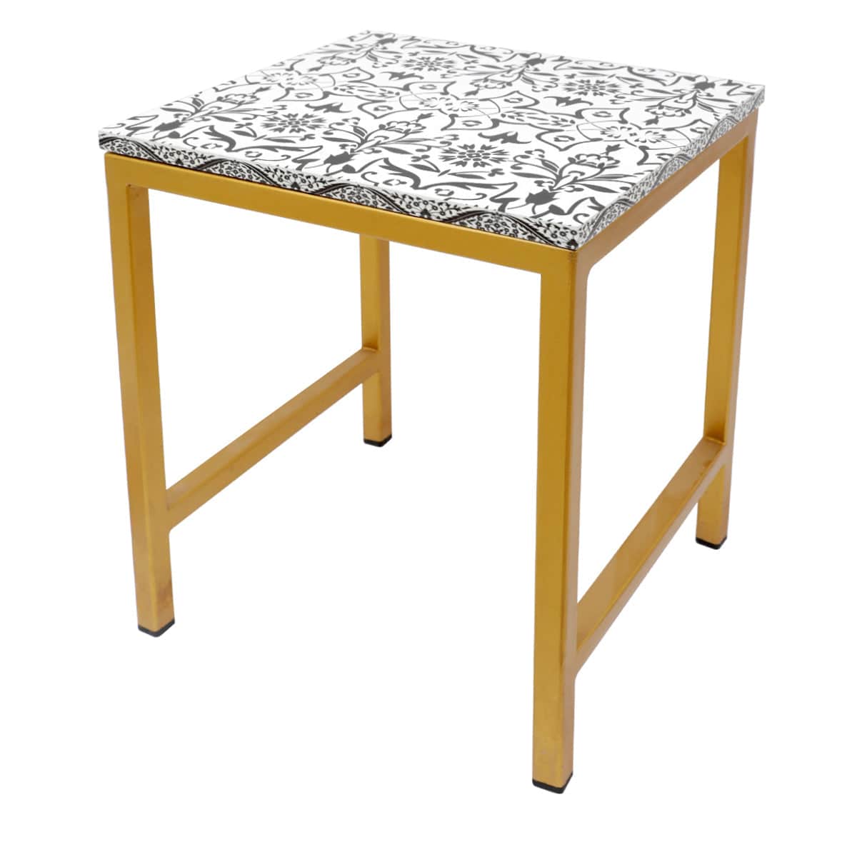 White Nest Of Tables Set (2 Pcs)