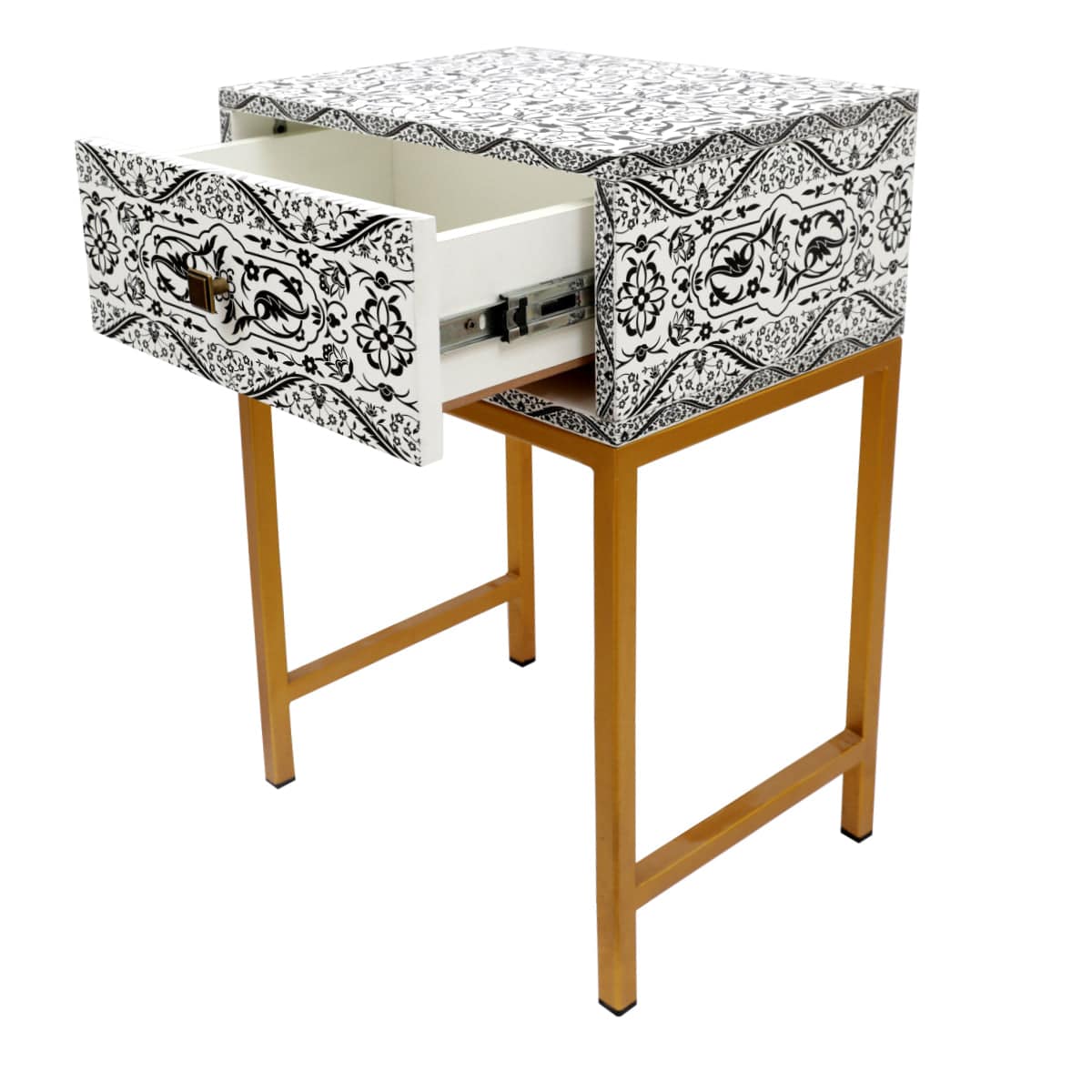 White Nest Of Tables Set (2 Pcs)