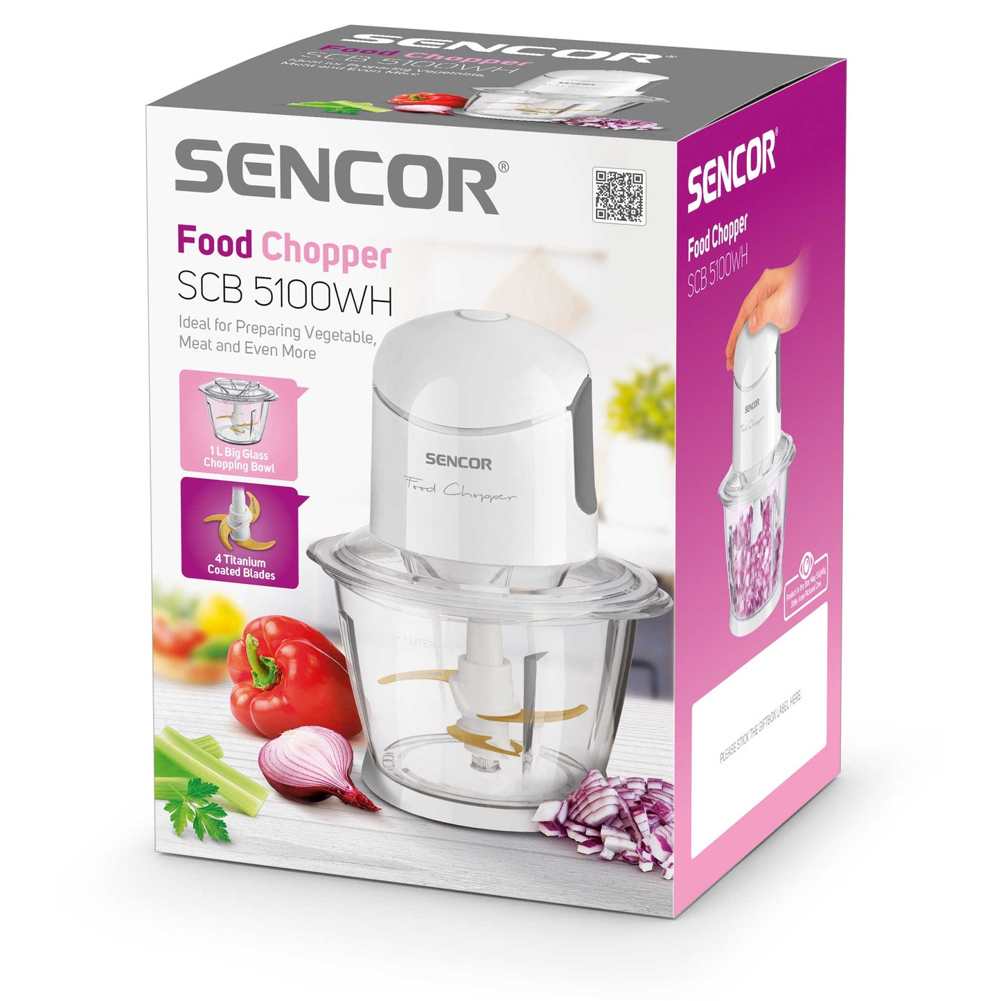 Food Chopper SCB5100WH