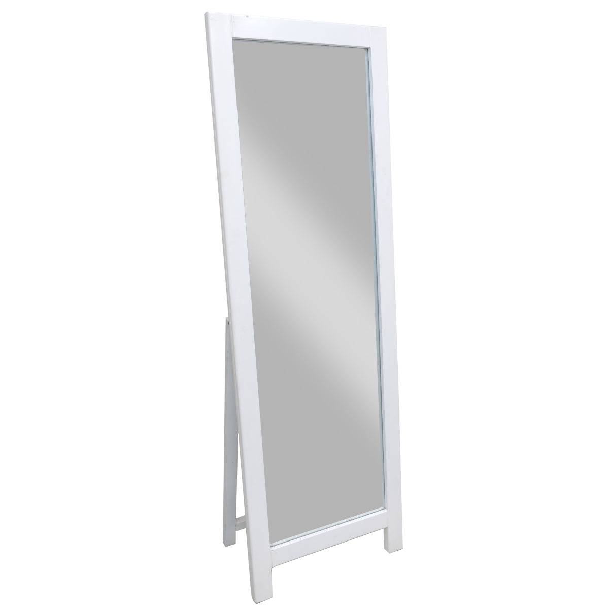 Standing Mirror White