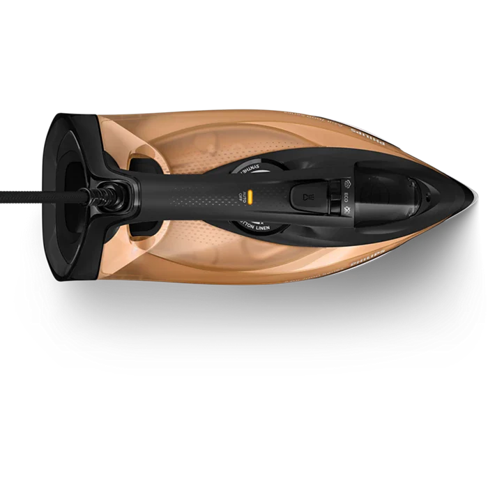 Philips 7000 Series HV Steam Iron Black/Gold DST7040/86