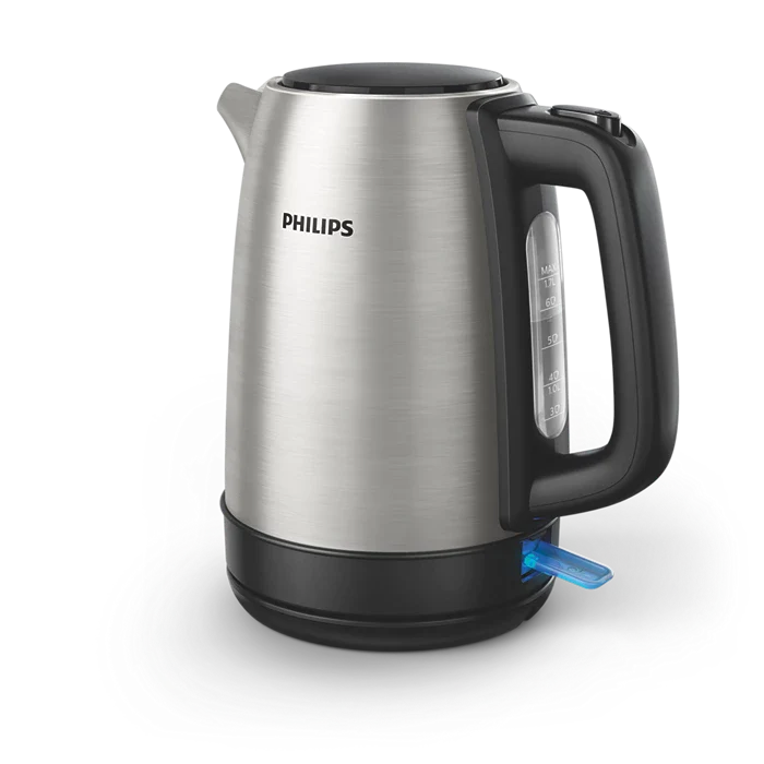 Philips Daily Collection Metal Kettle-Spring Lid, Light indicator HD9350/92
