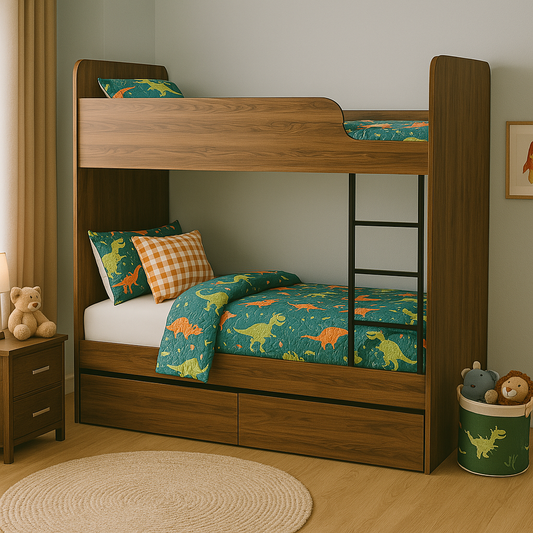 Littleton Bunk Bed With 2 Attached Drawers