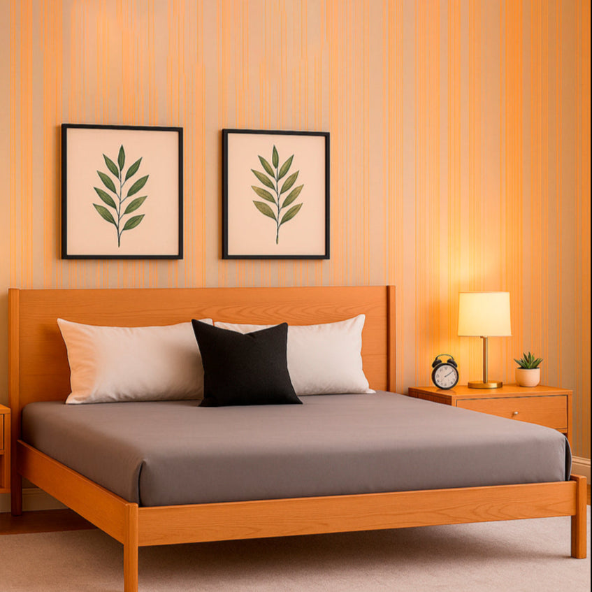 Harry N King Size Bed Ð Minimalist Wooden Frame with Modern Elegance