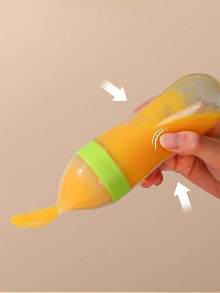 BPA-Free Baby Spoon Feeder Bottle | Soft Silicone | Easy Feeding