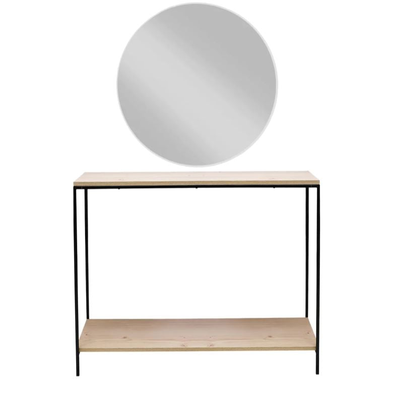 Ramzo Console with Mirror