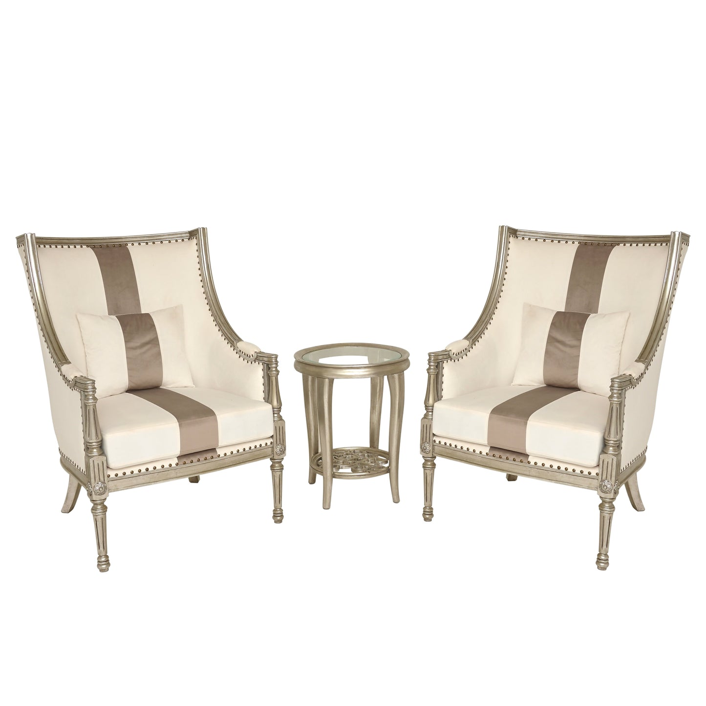 Ashton Chair & Table Set Ð 2 Chairs + 1 Table Bundle
