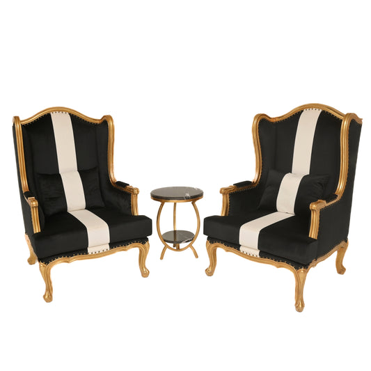 Winston Chair & Table Set Ð 2 Chairs + 1 Table Bundle