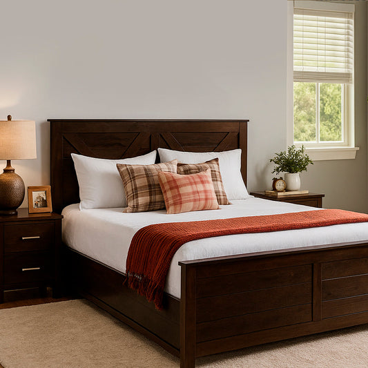 Hendrick Bed with side tables