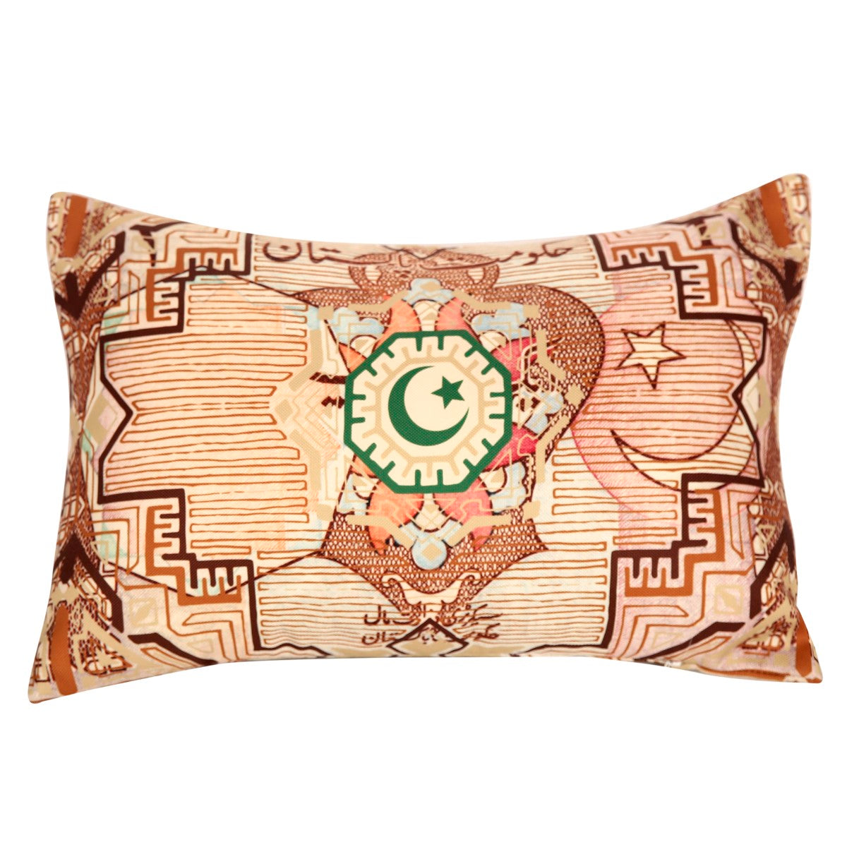 Rich Gold Cushion Cover Ð Digital Print Decorative Pillow Case (12 x 28 Inches)