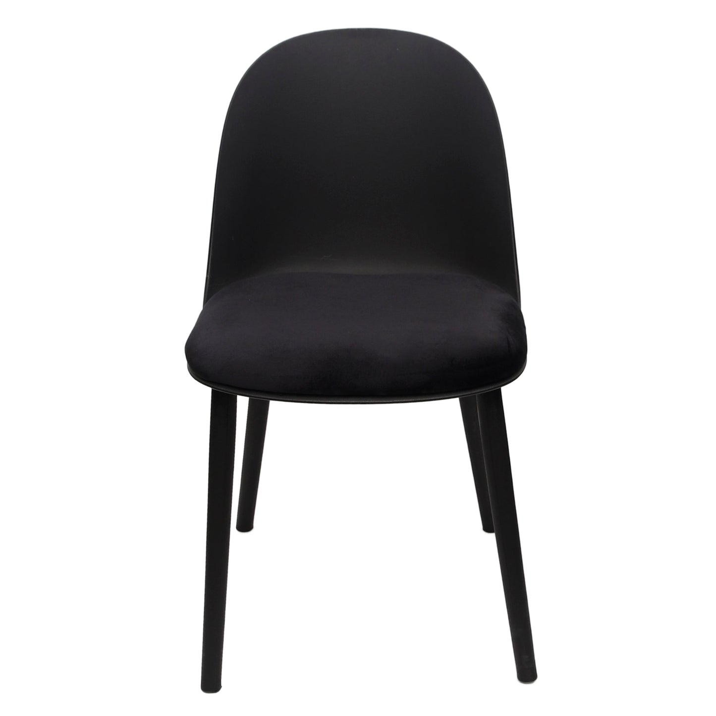 Sora Dining Chair Ð Modern Molded Seat with Cushion (Pink, Grey, White, Black, Yellow)