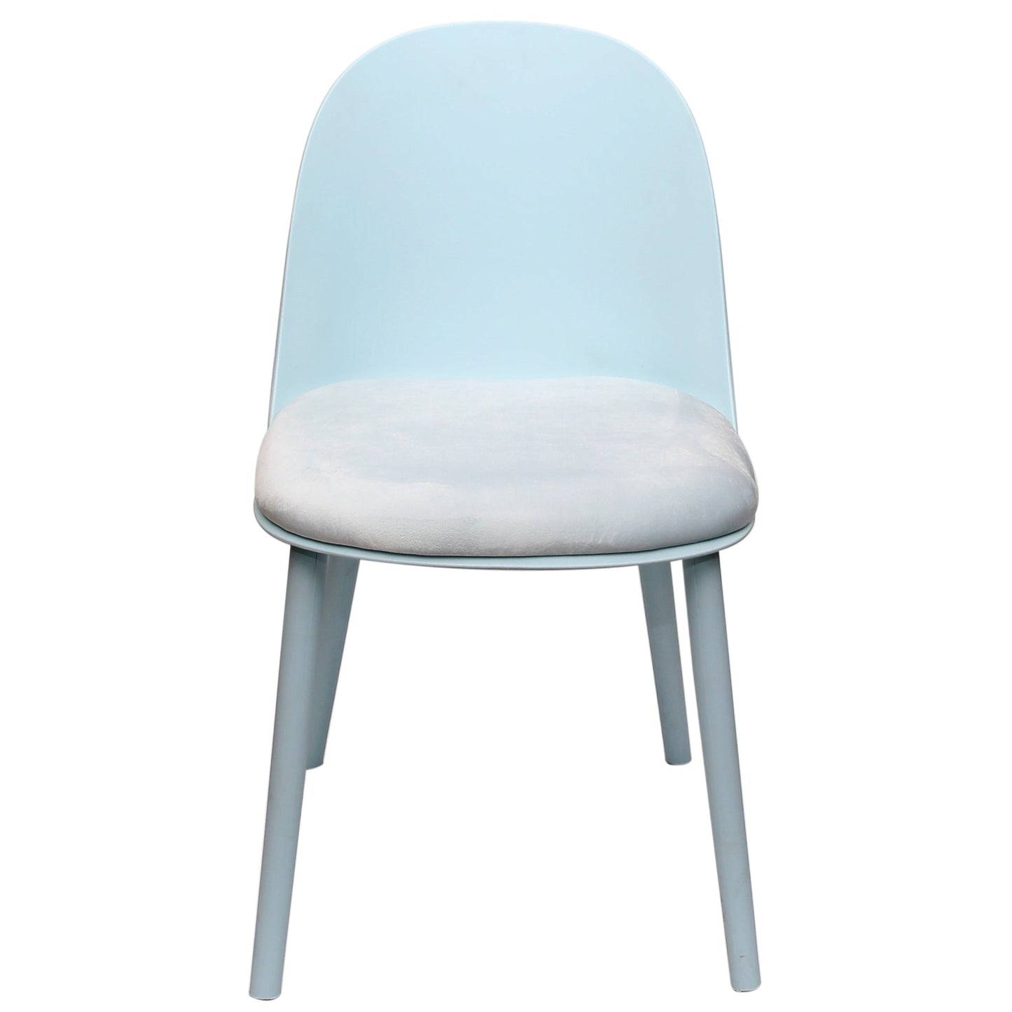 Sora Dining Chair Ð Modern Molded Seat with Cushion (Pink, Grey, White, Black, Yellow)