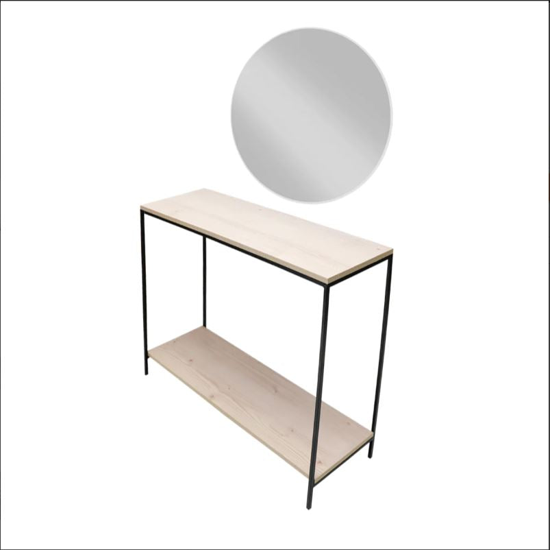 Ramzo Console with Mirror