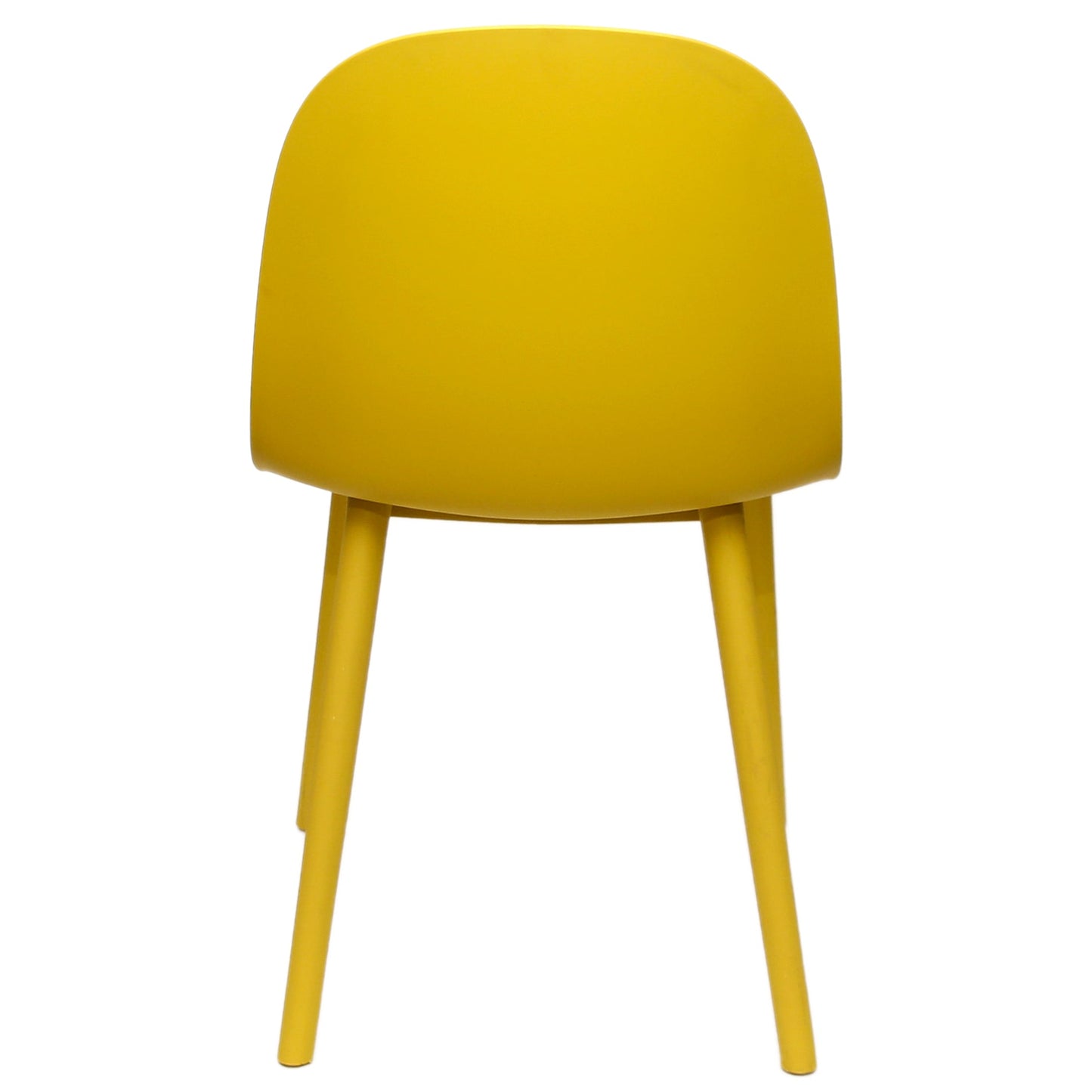 Sora Dining Chair Ð Modern Molded Seat with Cushion (Pink, Grey, White, Black, Yellow)