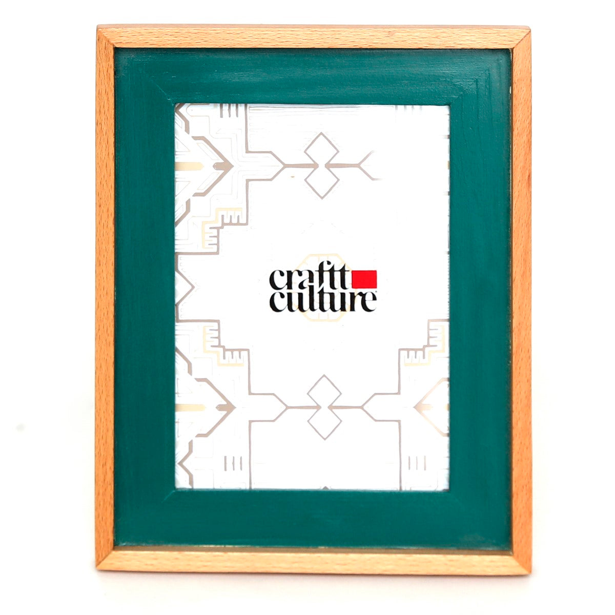 Island Green Wooden Photo Frame Ð Vertical Display