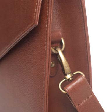 Oscar Laptop Bag Granite Brown