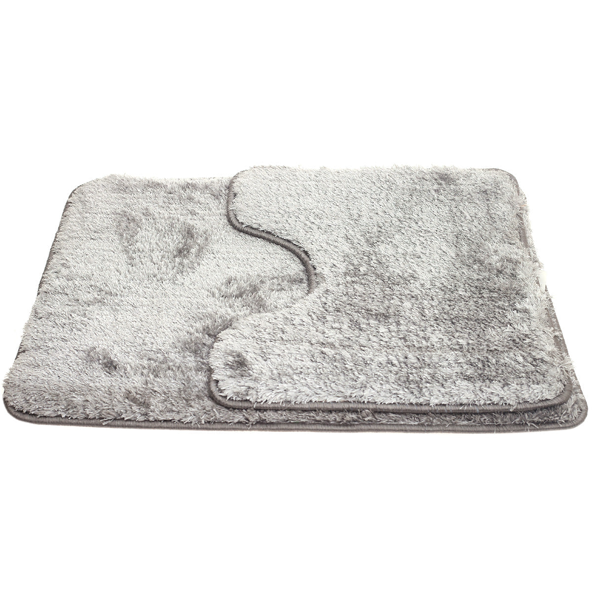 Gallant 2-Piece Bath Mat Set Ð Ultra Plush & Non-Slip | Grey