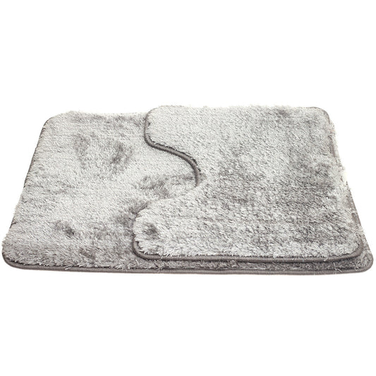 Gallant 2-Piece Bath Mat Set Ð Ultra Plush & Non-Slip | Grey
