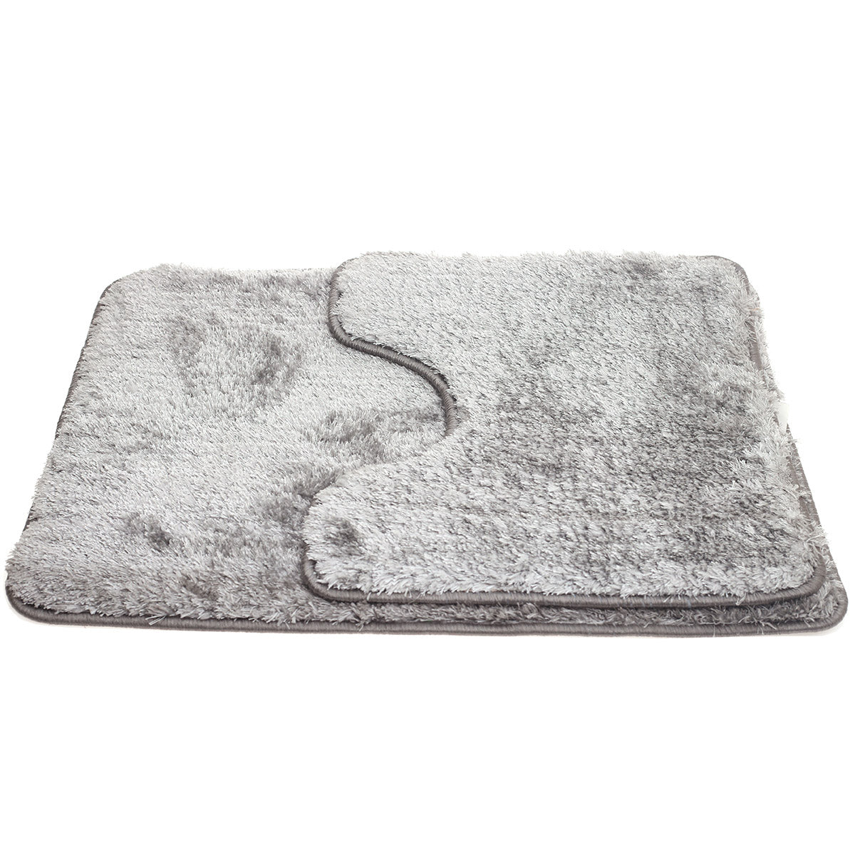 Gallant 2-Piece Bath Mat Set Ð Ultra Plush & Non-Slip | Grey