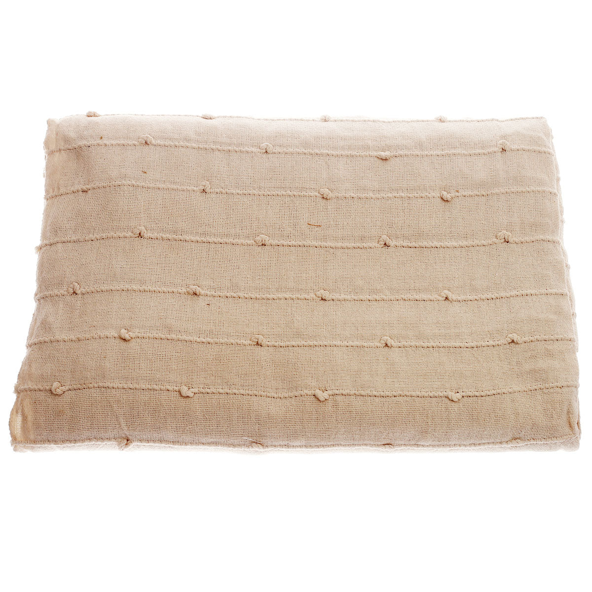 White Textures Bed Cover 94x102"