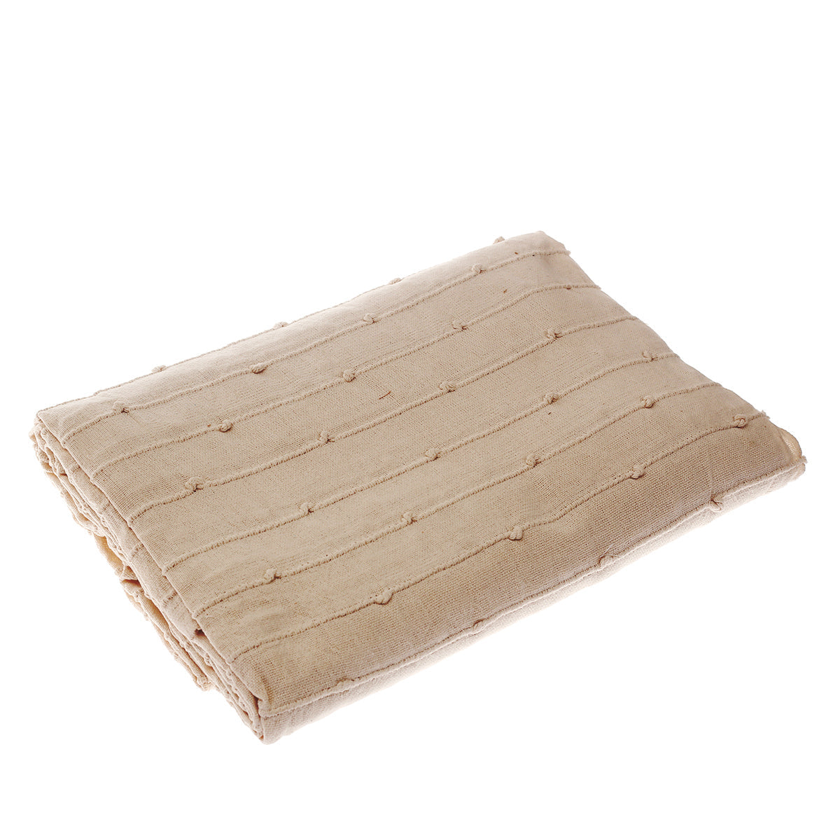 White Textures Bed Cover 94x102"