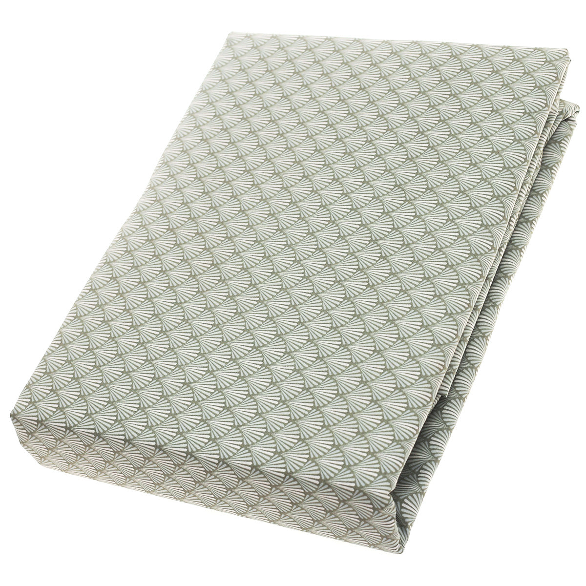 Double Bed Sheet Percale Beige 96X102" Rotary Printing