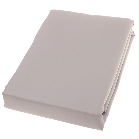 Double Bed Sheet Satin Beige 96X102" Dyed