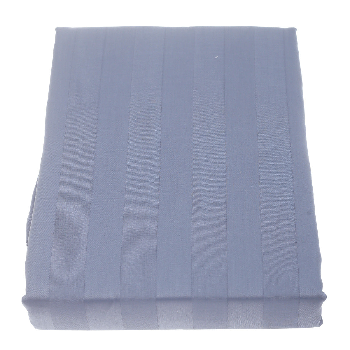 Double Bed Sheet Satin Sky Blue 96X102" Dyed