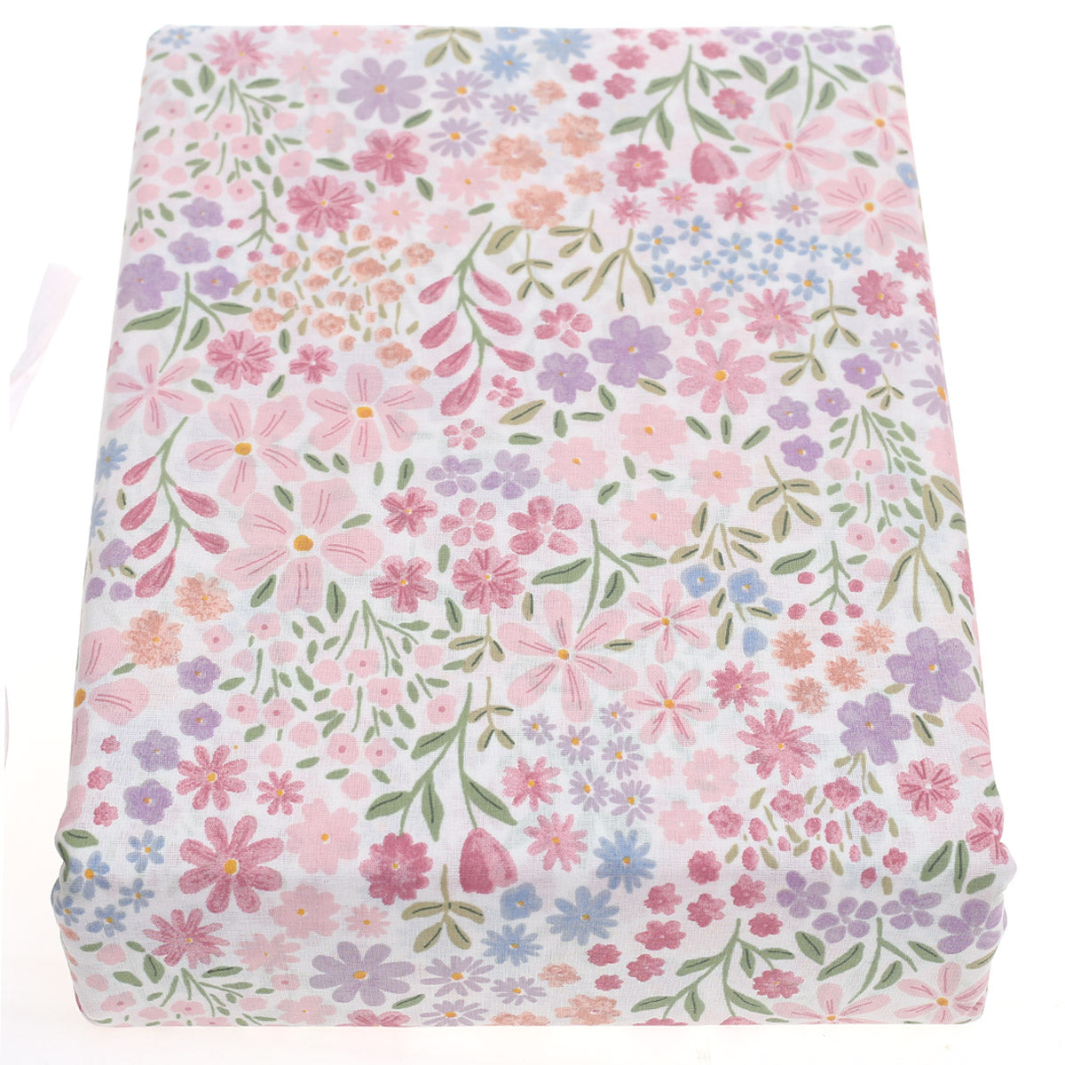 Green Leaf & Floral Double Bed Sheet Set Ð 6 Piece Bedding Collection