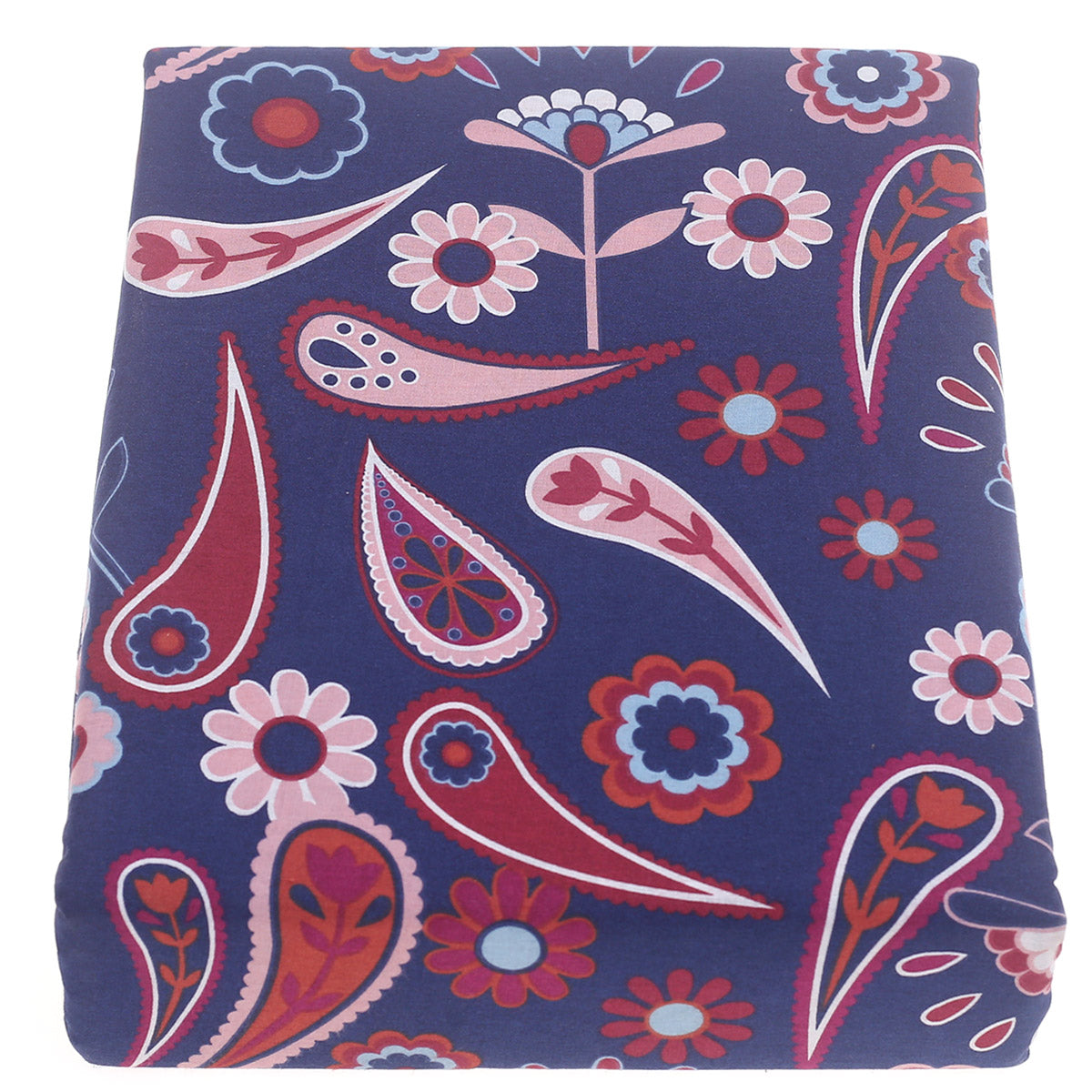 Navy Florals Double Bed Sheet Set Ð 6 Piece Bedding Collection