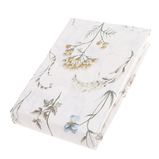 Green Leaf Single Bed Sheet Ð 68x96 Inches