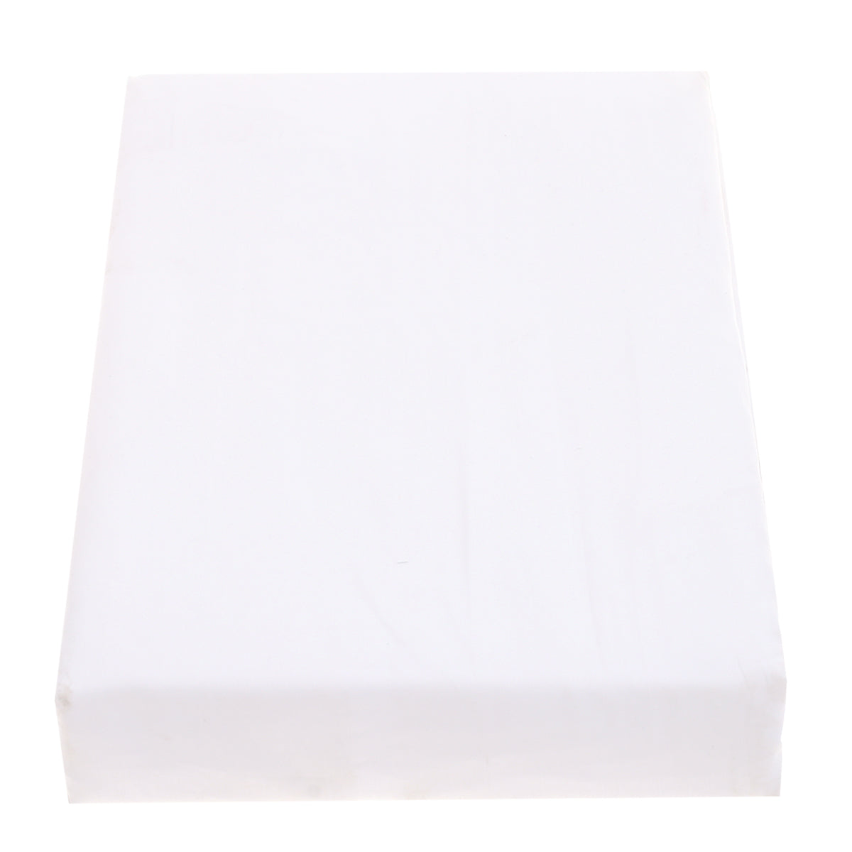 White Dyed Double Bed Sheet Ð 96x102 Inches