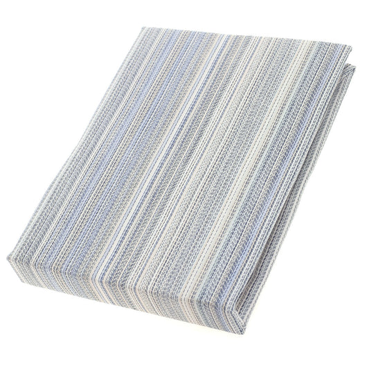Blue Stripes Single Bed Sheet Ð 68x96" | 100% Cotton Comfort