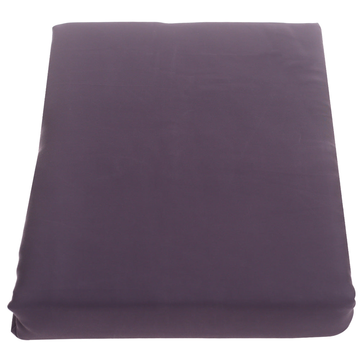 Charcoal Grey Satin Dyed Double Bed Sheet Ð 96x102" | Luxurious Satin Bedding