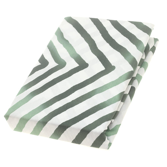 Green Diamonds Double Bed Sheet Ð 96x102" | Satin Finish
