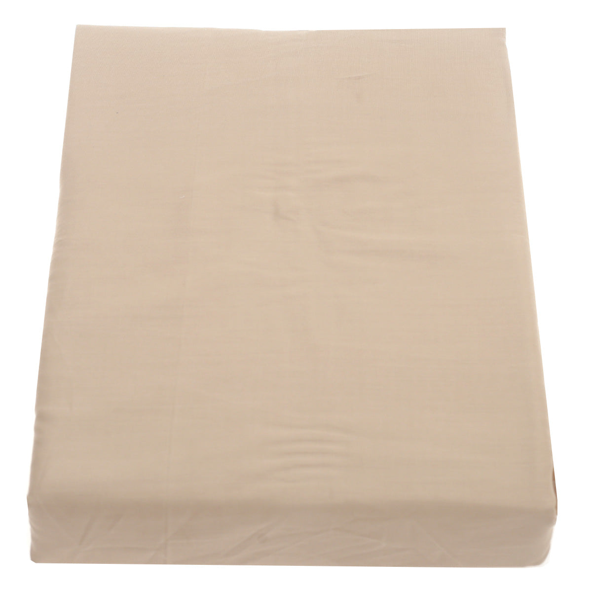 Khaki Double Fitted Sheet Ð 72x78" | Percale Cotton