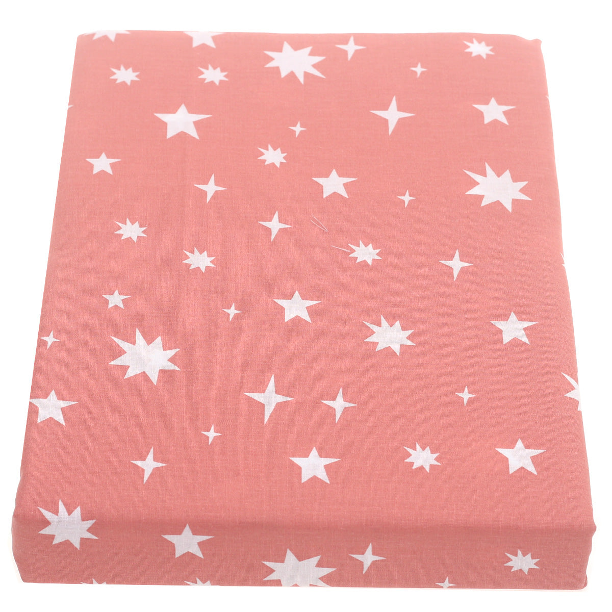Pink Stars Single Bed Sheet Ð 68x96" | 100% Cotton
