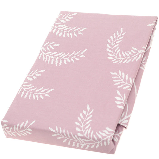 Pink Texture Single Bed Sheet Ð 68x96" | Percale Cotton