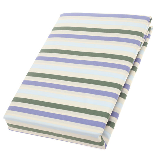 Stripey Texture Double Bed Sheet Ð 96x102" | Percale Cotton