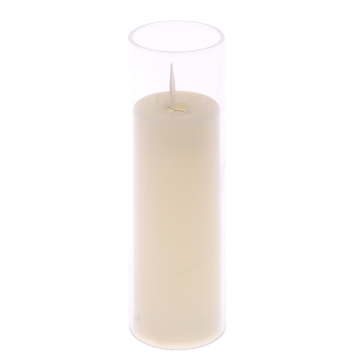 LED CANDLE L WHITE 7 Inch Height FY-07